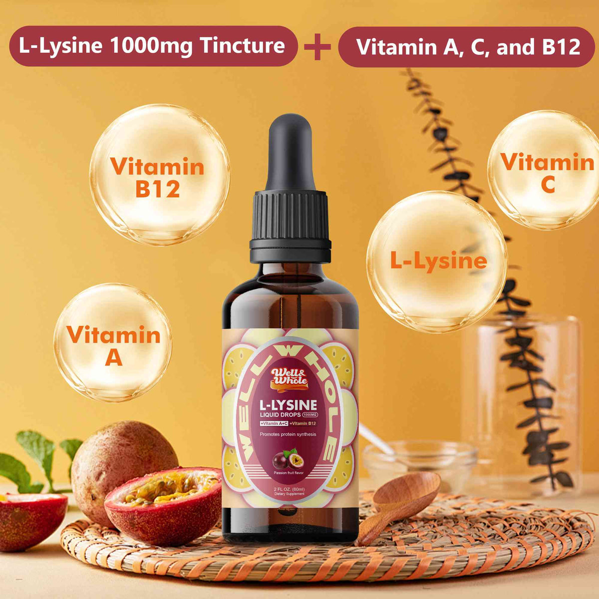 l-lysine drops ingredients
