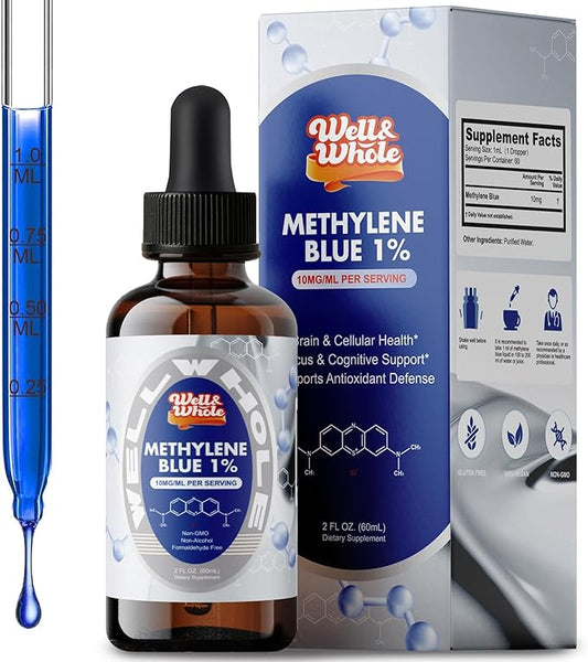 Methylene Blue Liquid Drops – Brain Cognitive Support 