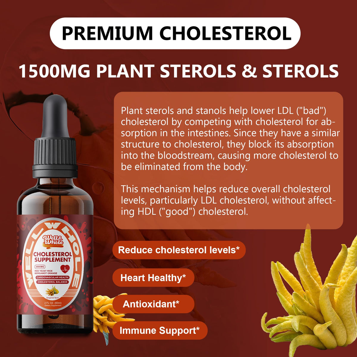 Cholesterol Drops benefits