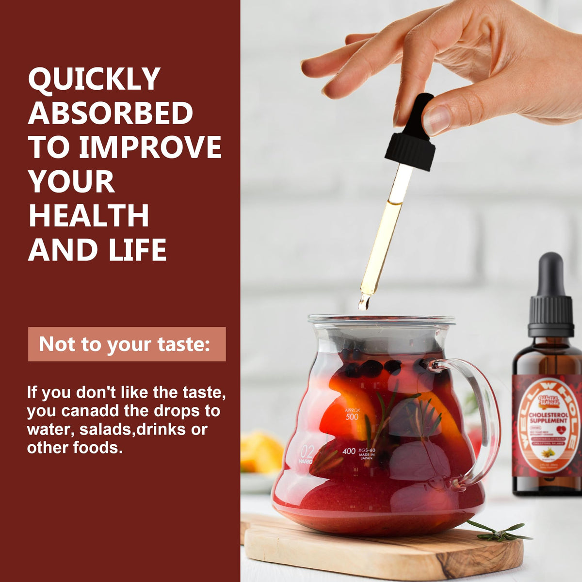 Cholesterol Drops how to use