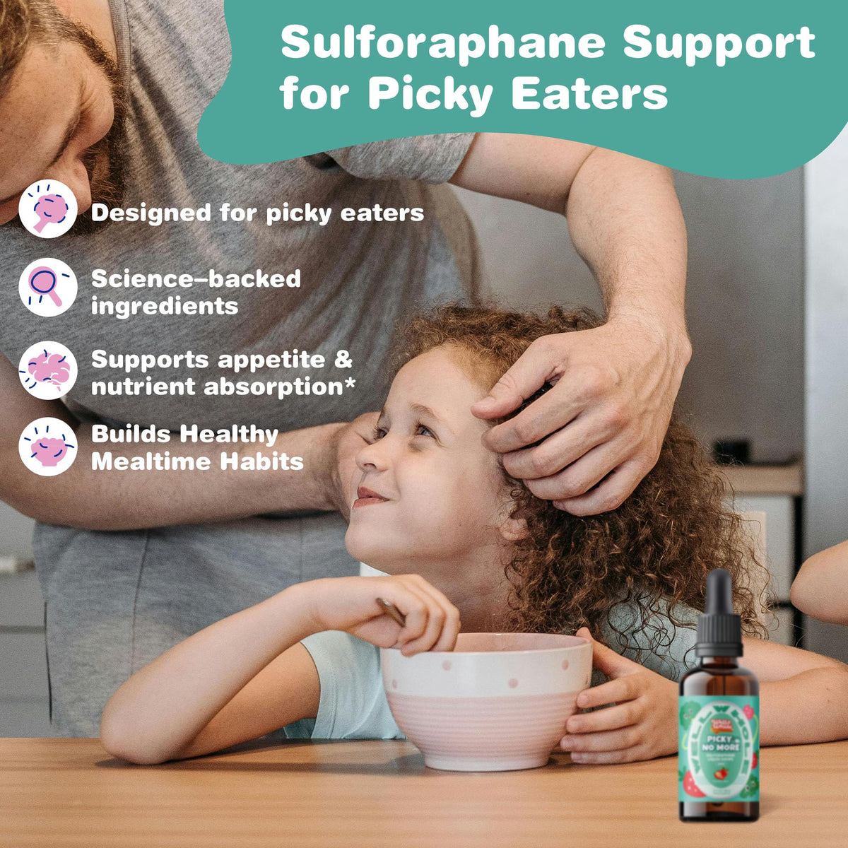 Sulforaphane support for picky eaters