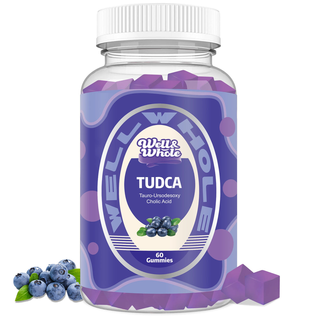 TUDCA 1000mg Gummies with Milk Thistle – Liver Support