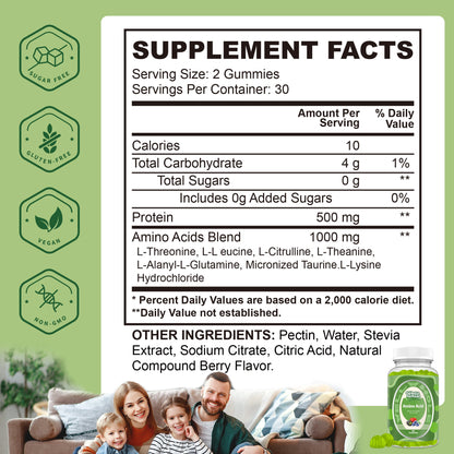 amino acid gummies facts