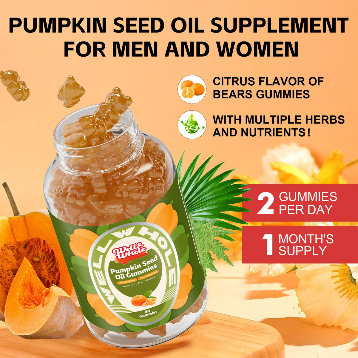 how to use pumpkin seed oil gummies