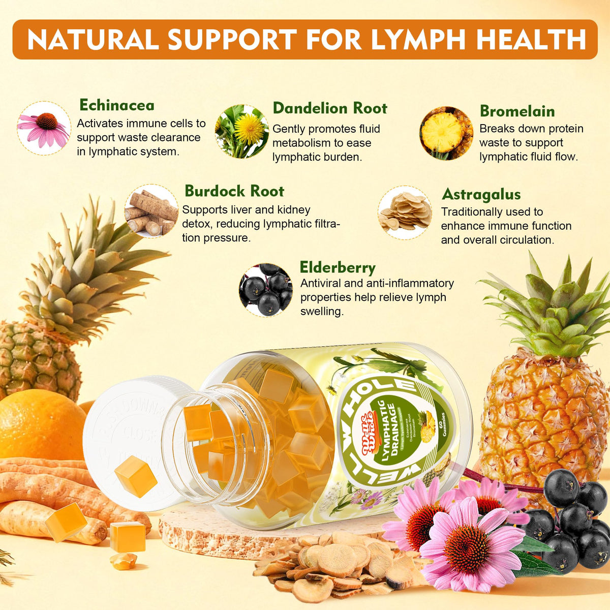 natual support for lymph health
