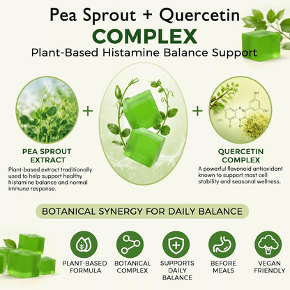 plant-based histamine balance support